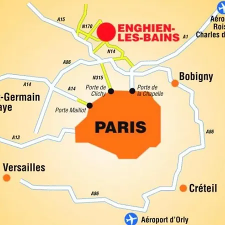 아파트 A 2 Pas De L'hippodrome D'enghien Les Bains - Soisy Sous Montmorency *